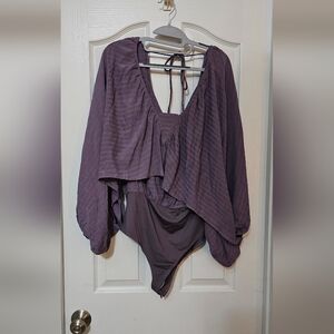 Elegant Purple Women's Top